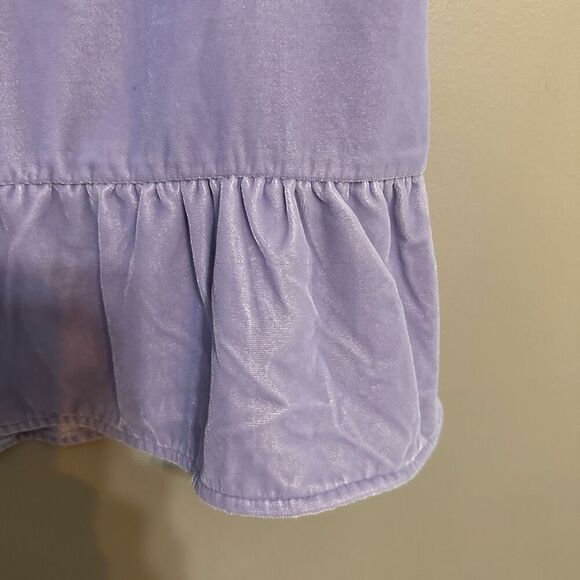 J. Crew Womens Size Mec Skirt Peplum Mini Velvet Thistle Purple Lavender - Picture 5 of 8